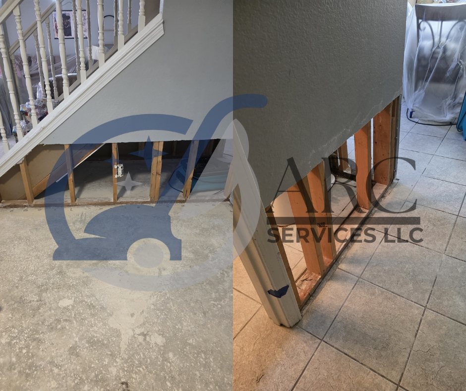 Before and after project example